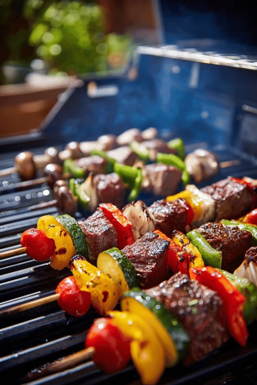 Simple And Flavorful Beef Kabobs Recipe Perfect For Entertaining 6 Easy Beef Kabobs