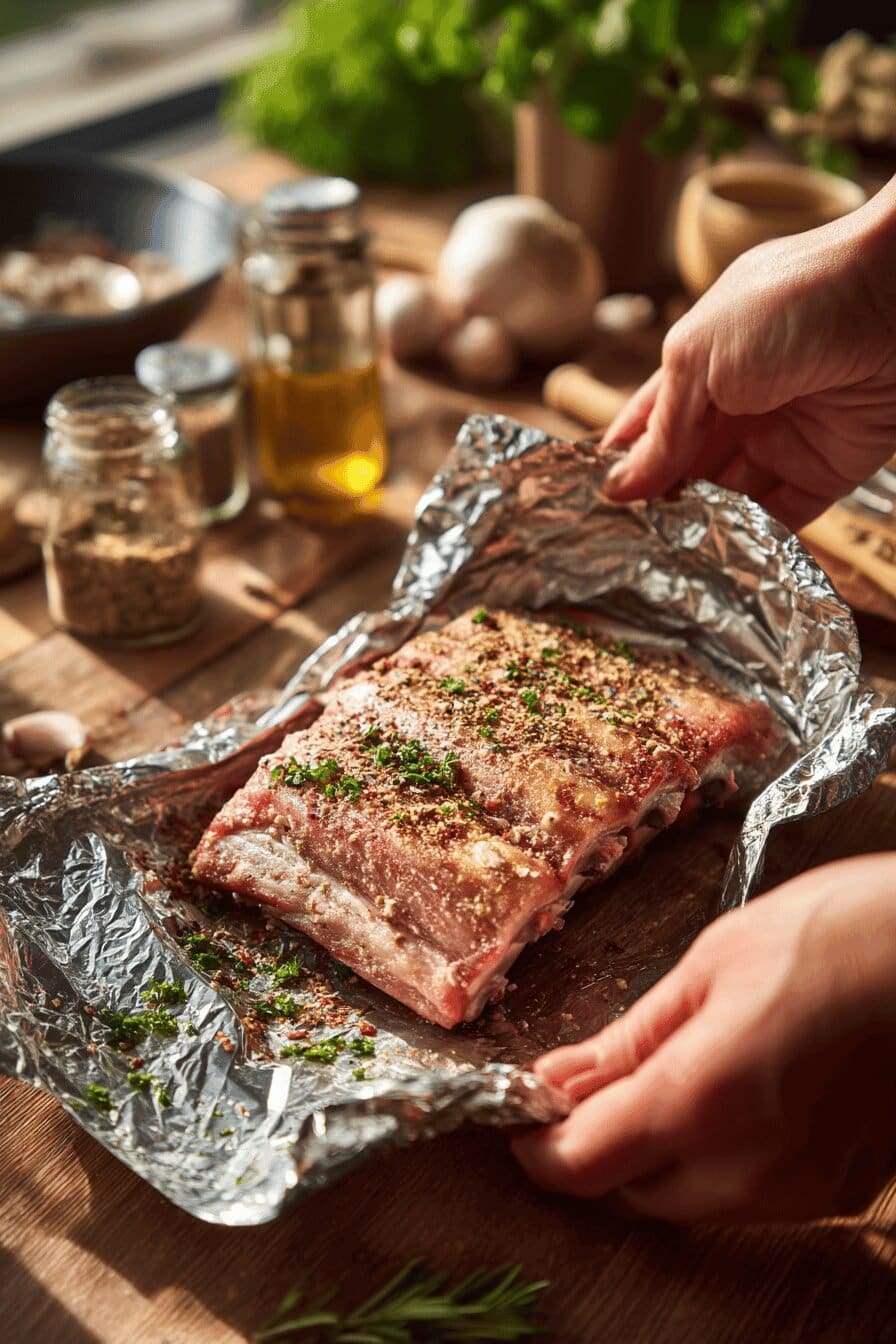 Tender And Juicy Oven-Baked Ribs Recipe For Fall-Off-The-Bone Flavor 6 Oven Baked Ribs