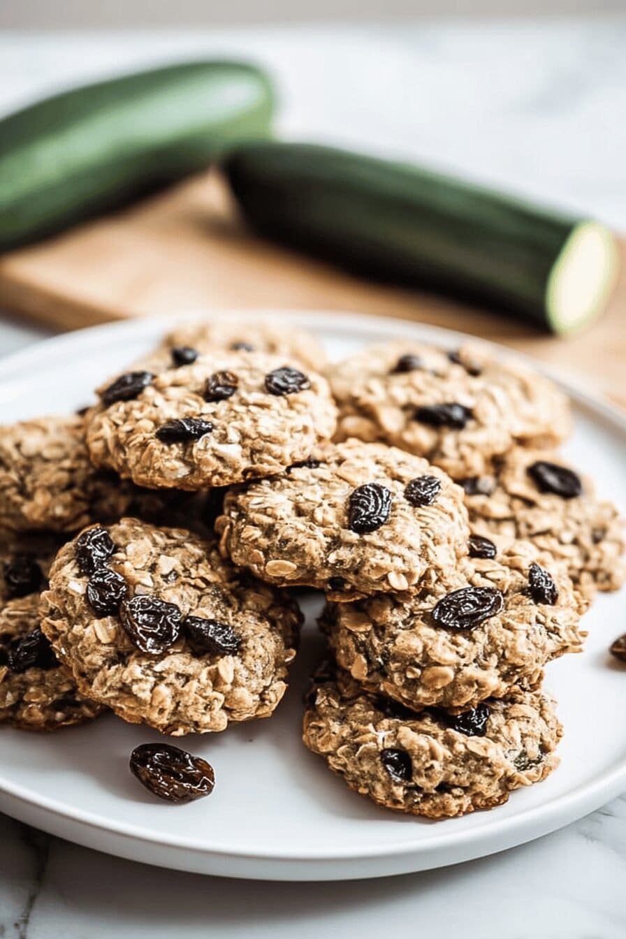 Oatmeal Raisin Zucchini Cookies 68.Png