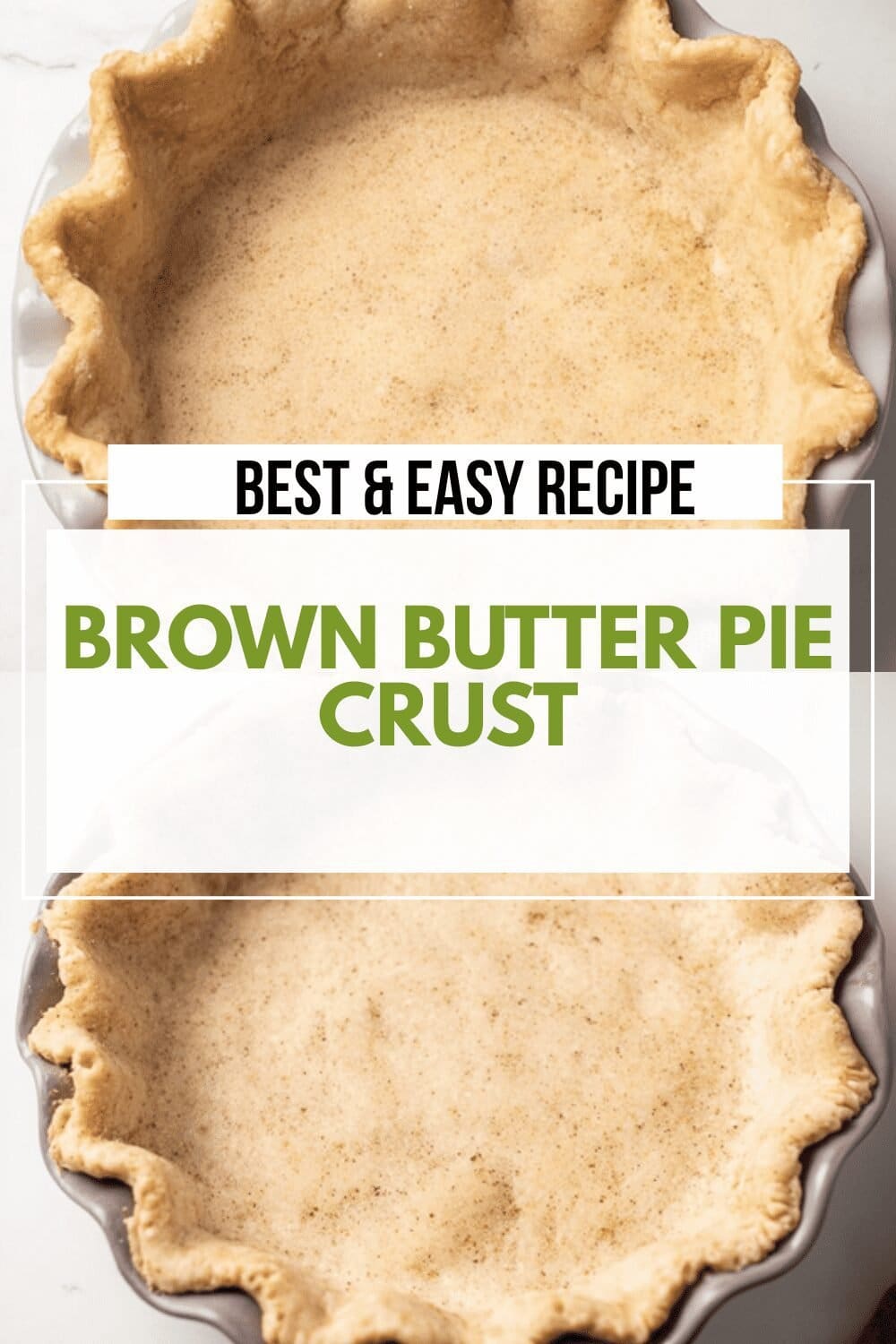 Brown Butter Pie Crust