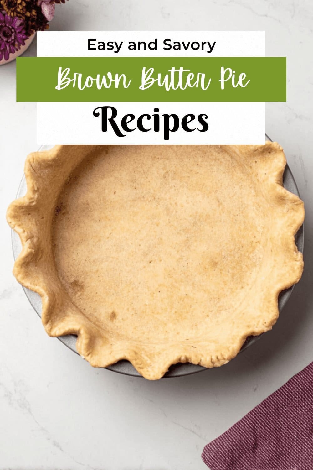 Brown Butter Pie Crust