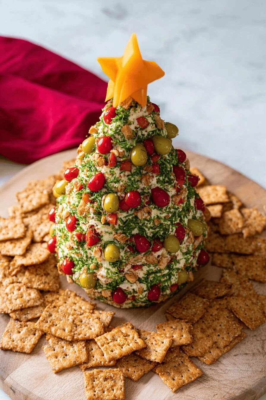 Christmas Tree Cheese Ball 87.Png