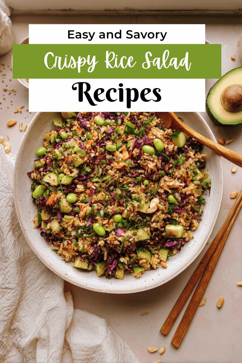 Crispy Rice Salad With Spicy Chili Tahini Dressing 7 Crispy Rice Salad