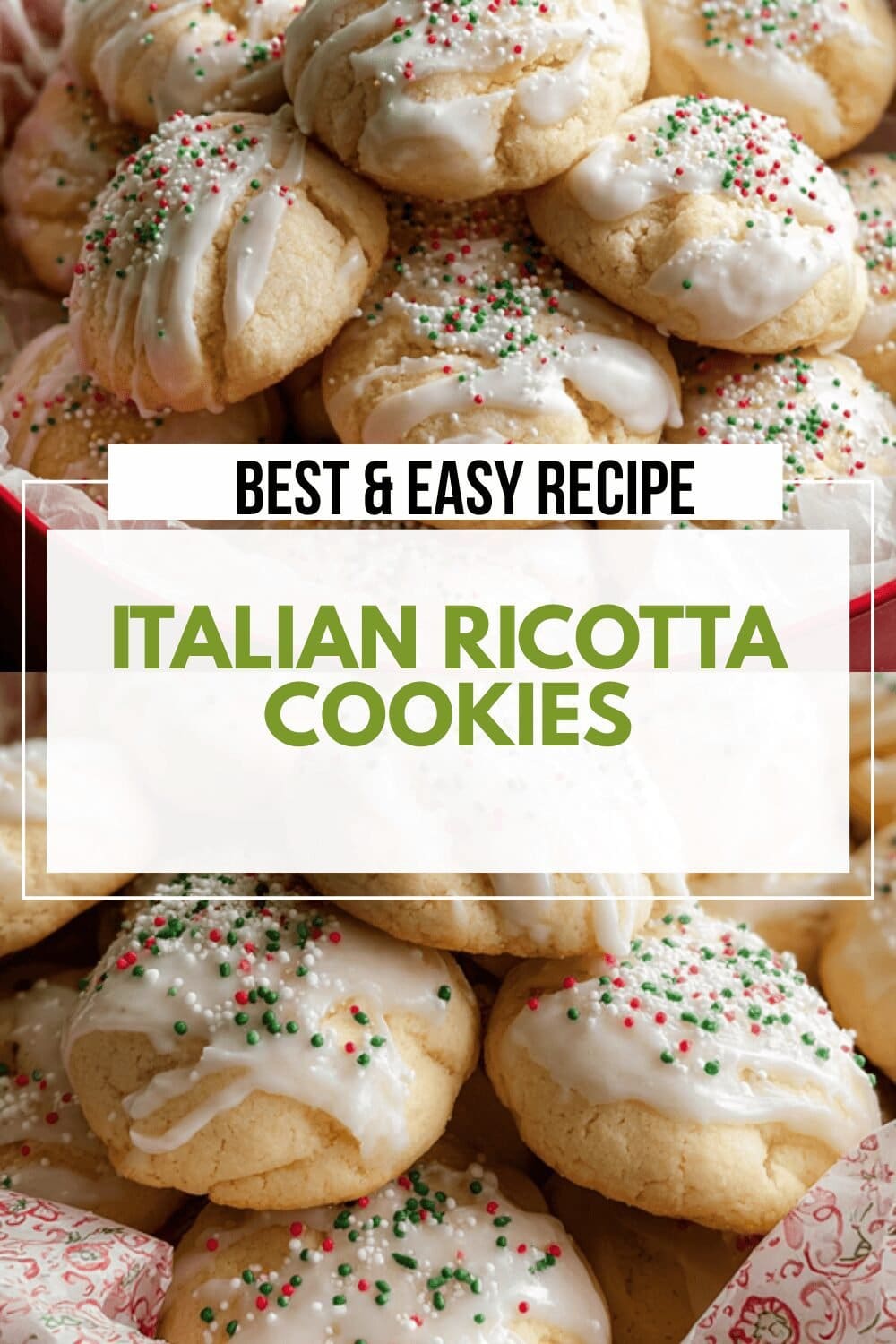 Italian Ricotta Cookies