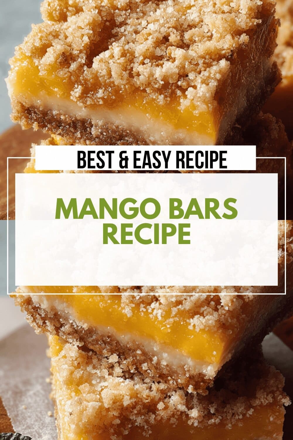 Mango Bars With Coconut Oatmeal Crust Recipe 6 Mango Bars Recipe