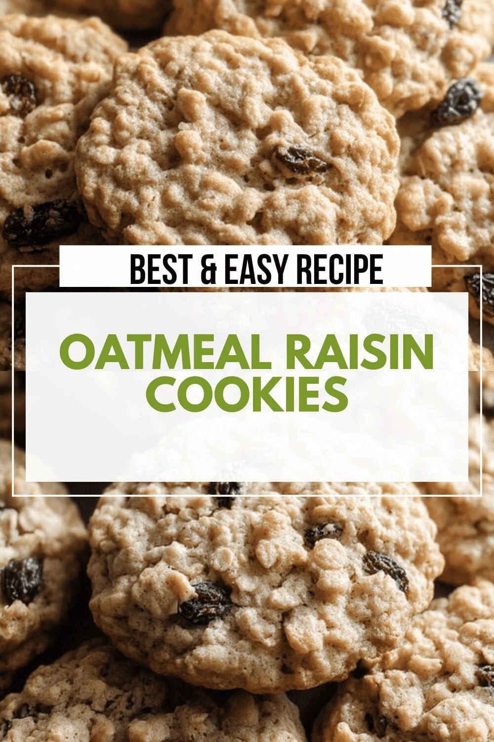 Oatmeal Raisin Cookies Soft And Chewy Recipe For Homemade Treats 6 Oatmeal Raisin Cookies