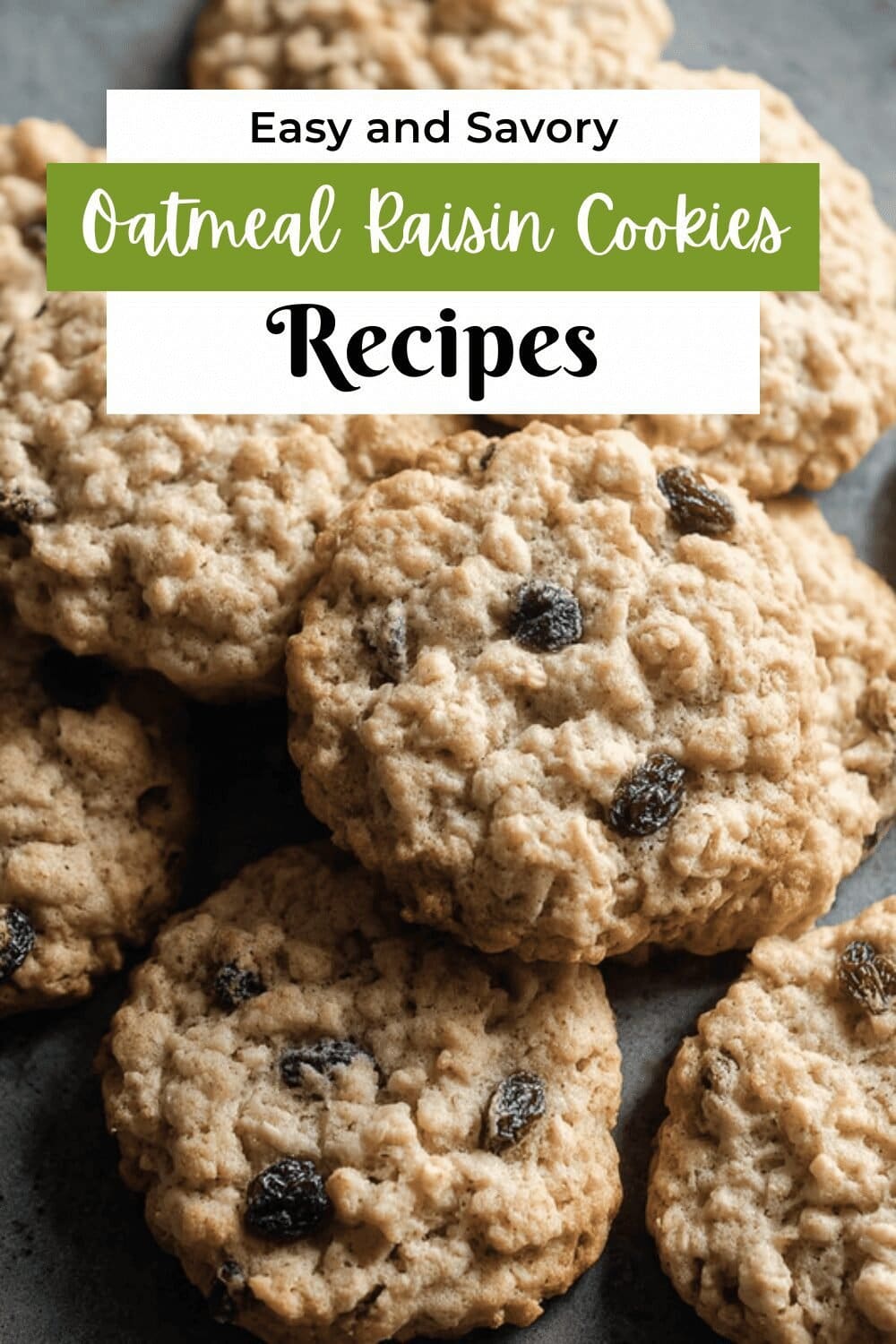 Oatmeal Raisin Cookies Soft And Chewy Recipe For Homemade Treats 7 Oatmeal Raisin Cookies