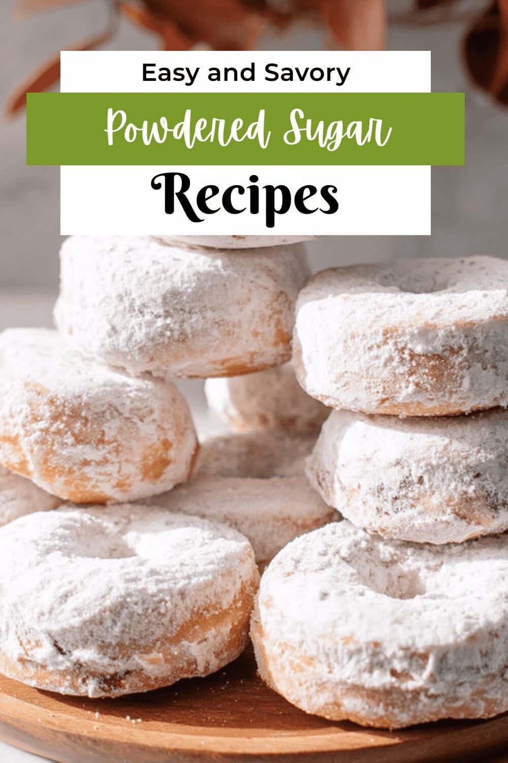 Powdered Sugar Donuts