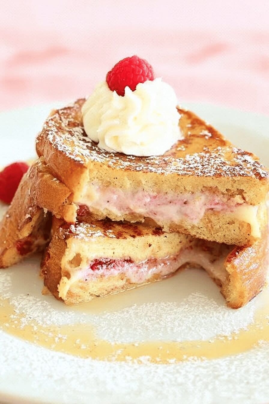 Raspberry Cheesecake Stuffed French Toast 88.Png