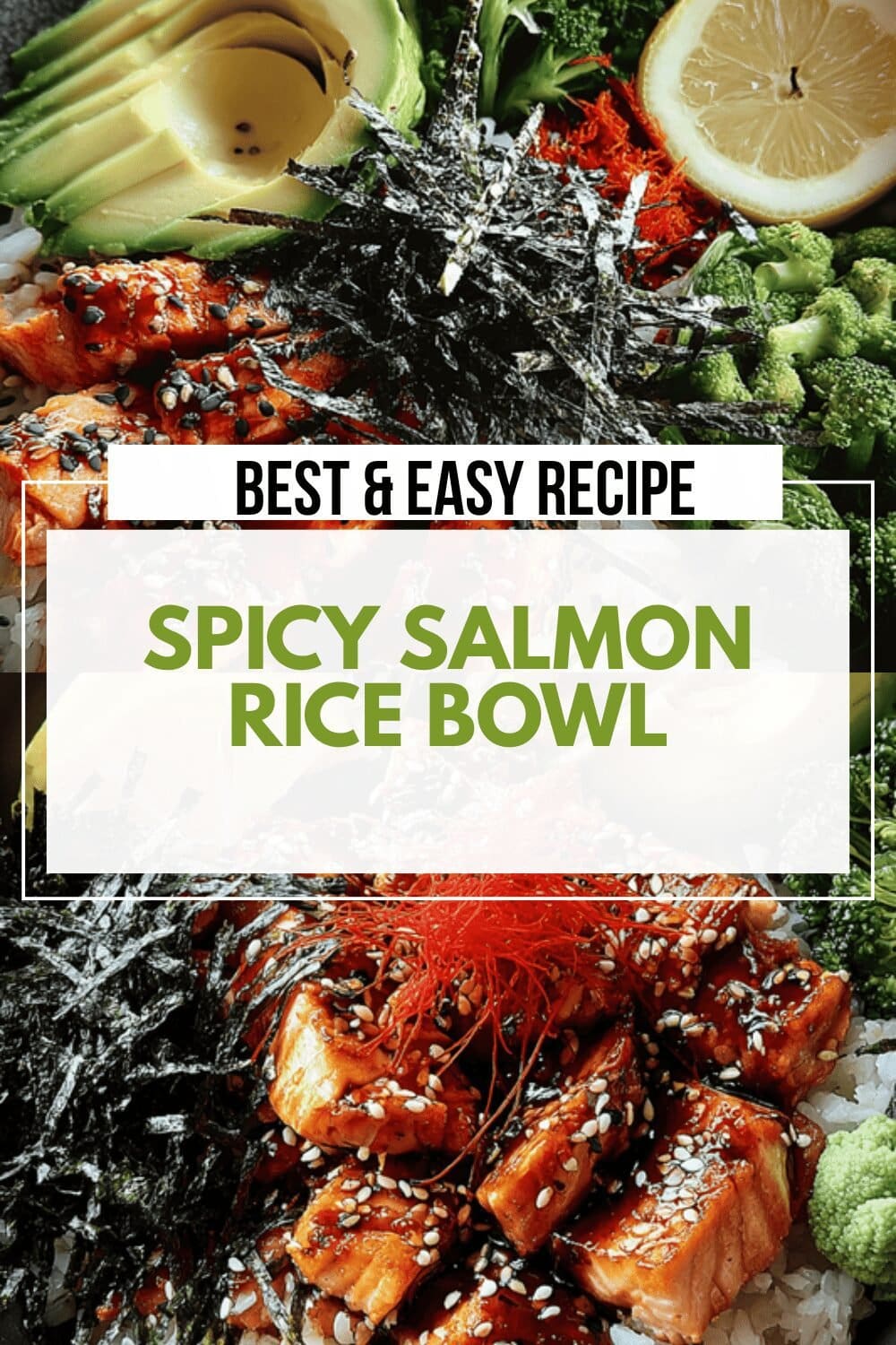 Spicy Salmon Rice Bowl