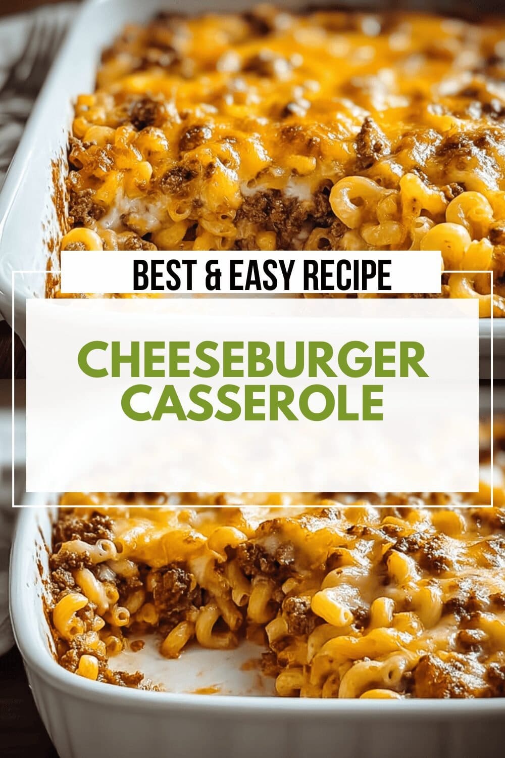 Cheeseburger Casserole Recipe With Simple Ingredients And Quick Prep 6 Cheeseburger Casserole