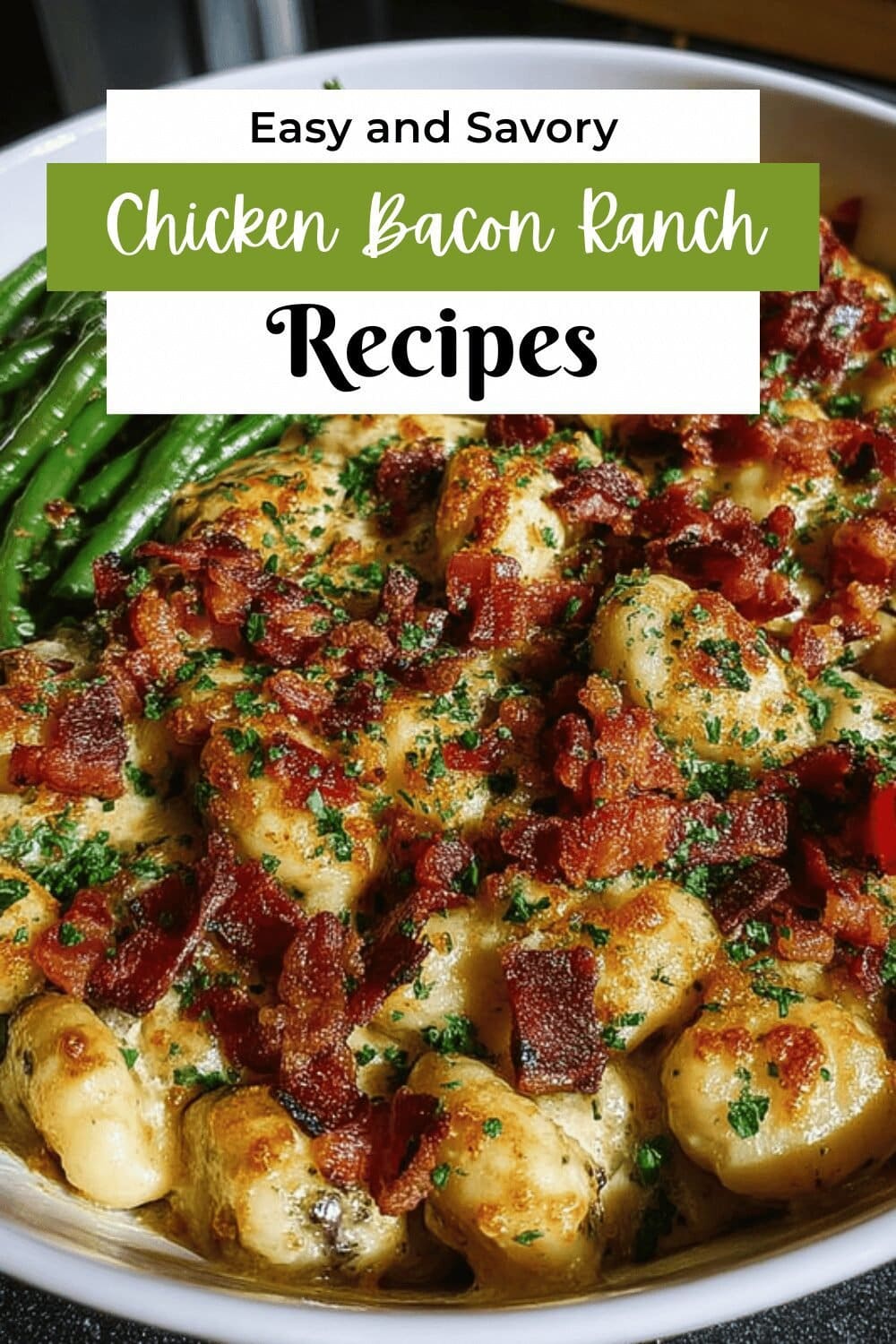 Chicken Bacon Gnocchi Recipe With Creamy Sauce And Crispy Bacon 7 Chicken Bacon Ranch Gnocchi