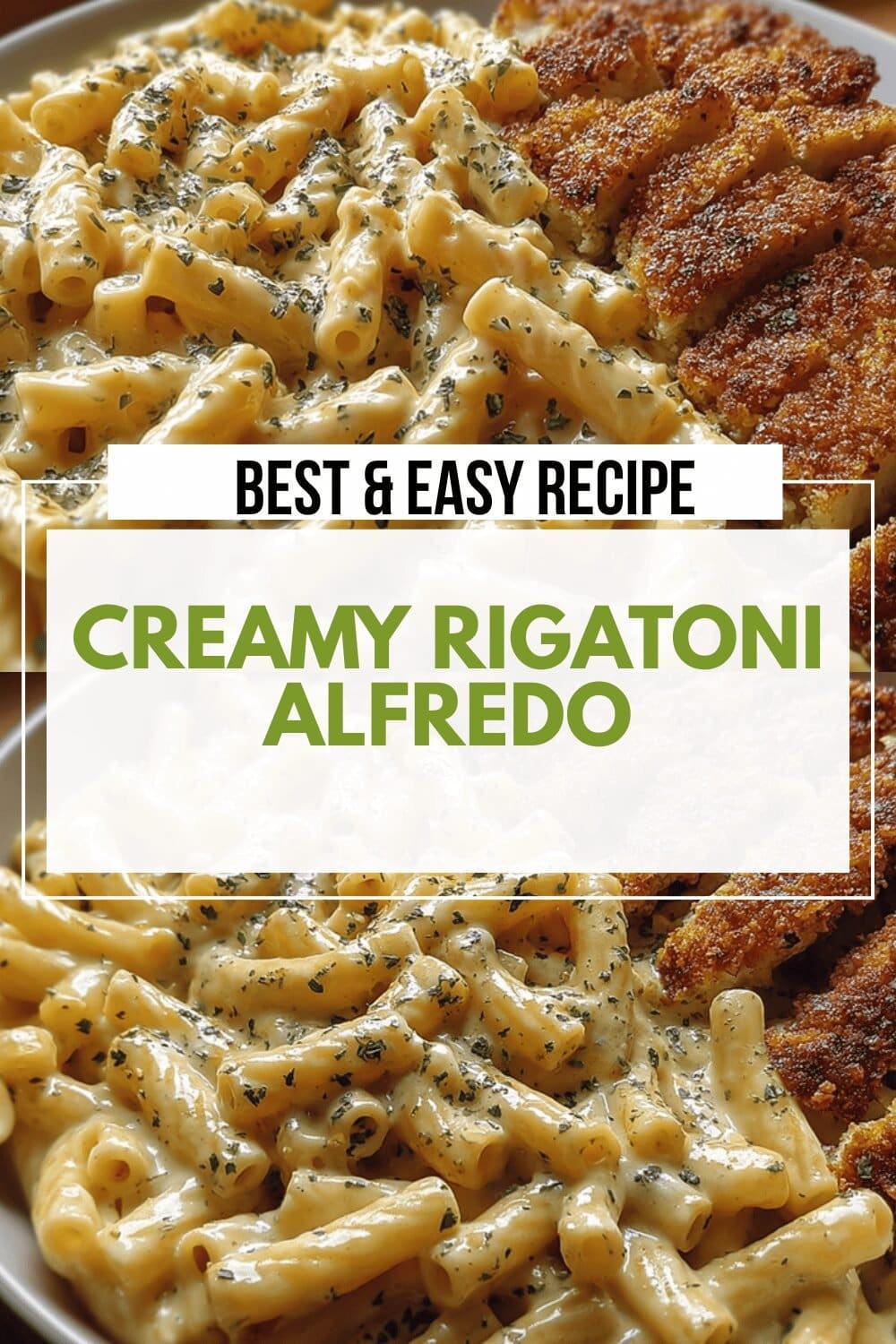 Rigatoni Alfredo Recipe With Creamy Garlic Parmesan Sauce 6 Creamy Rigatoni Alfredo