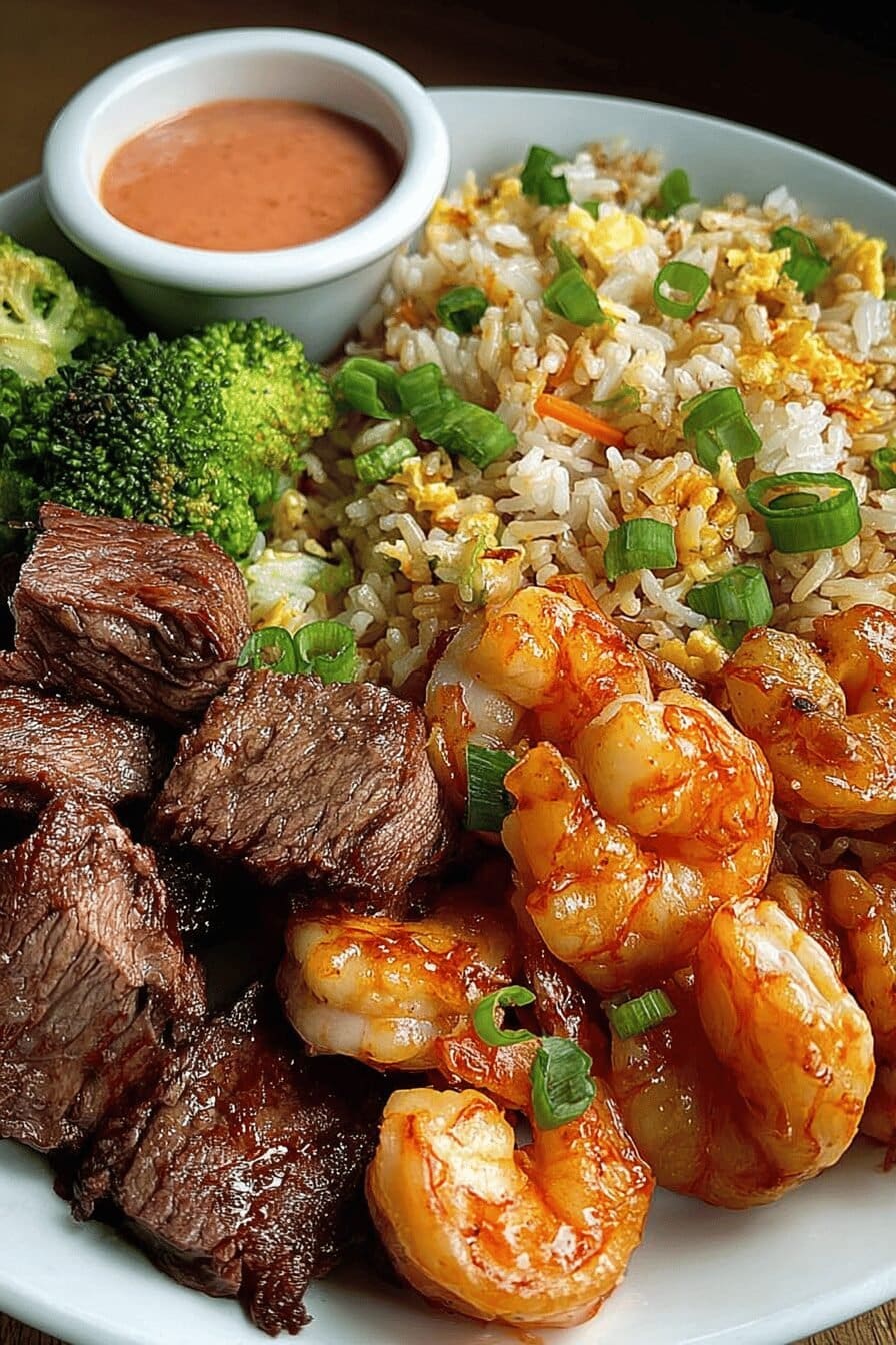 Surf And Turf Hibachi Recipes With Classic Steak And Seafood Flavors 6 Hibachi Steak Shrimp Rice