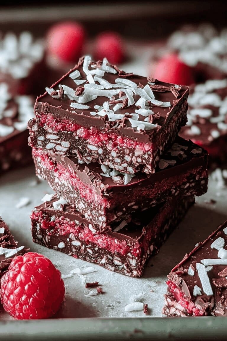Chocolate Raspberry Coconut Slices Vegan Gluten Free Recipe 8 Chocolate Raspberry Coconut Slices 43.Png