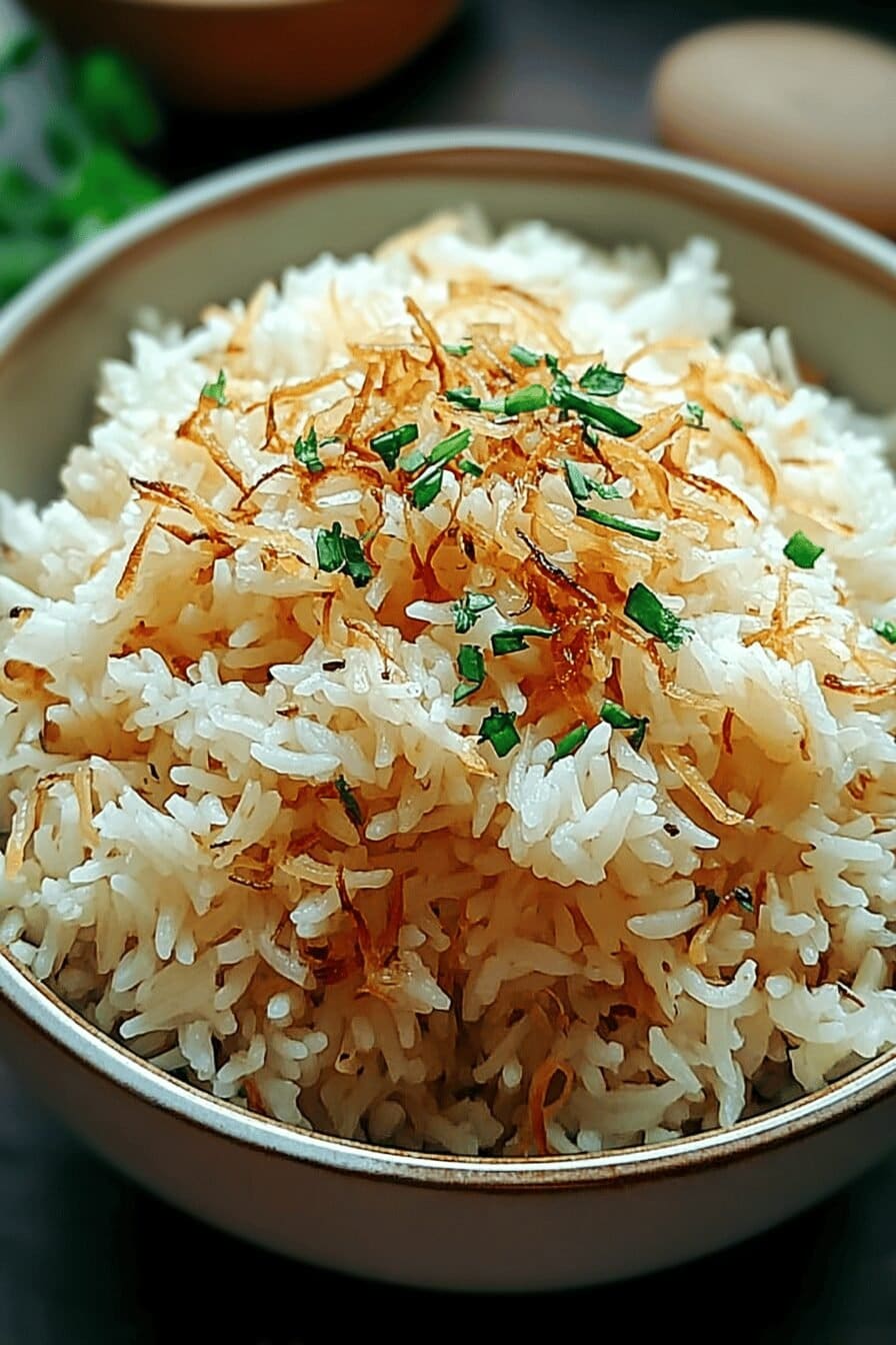 Onion Butter Jasmine Rice
