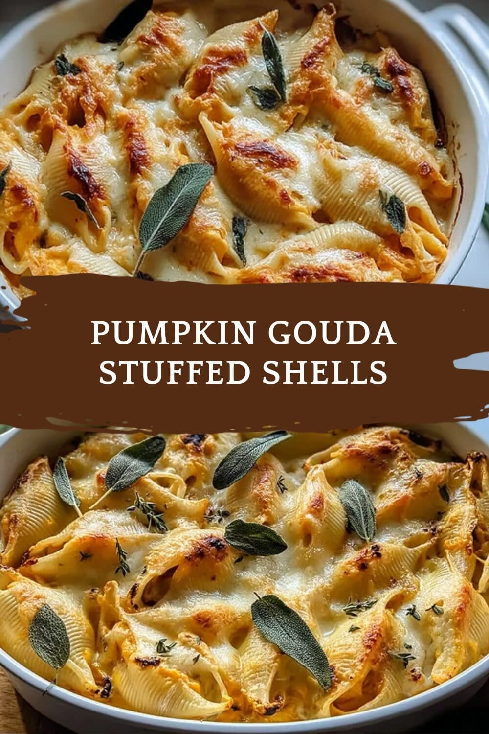 Pumpkin Gouda Cheese Shells Recipe For Easy Fall Baking 7 Pumpkin Gouda Stuffed Shells