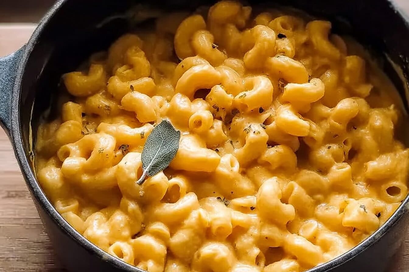 Pumpkin Mac And Cheese Made Easy On The Stove Top In One Pot 6 Pumpkin Mac And Cheese