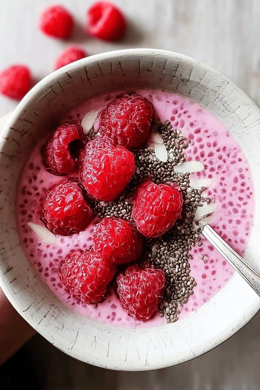 Raspberry Chia Seed Pudding Recipes For Healthy And Easy Snacks 6 Raspberry Chia Pudding