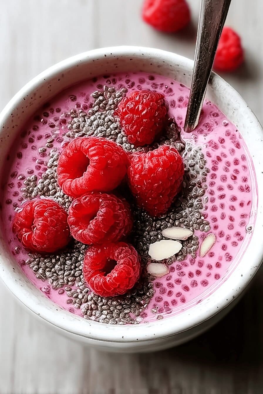 Raspberry Chia Pudding 78.Png