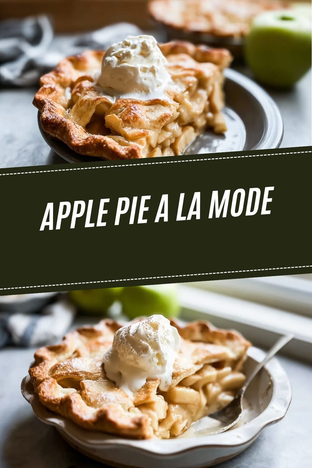 Apple Pie With Ice Cream Recipe For A Classic American Dessert 7 Apple Pie A La Mode