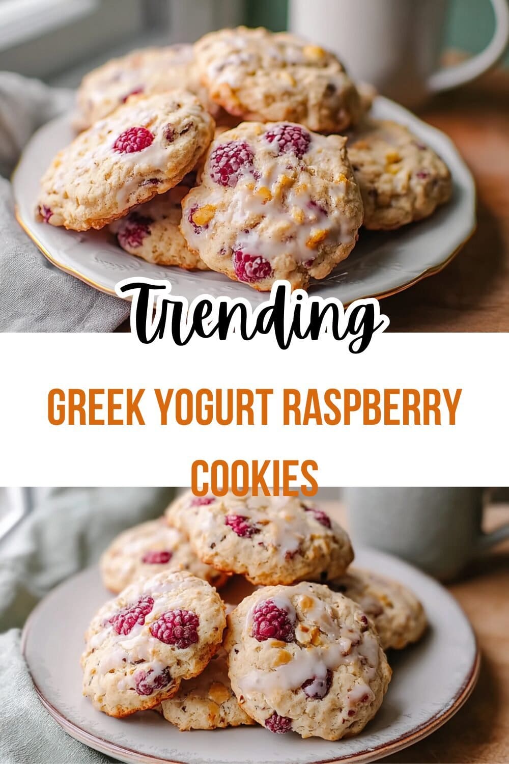 Raspberry Yogurt Oat Cookies For A Healthy Breakfast Treat 4 Greek Yogurt Raspberry Cookies