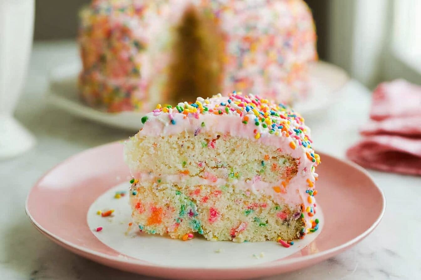 Homemade Funfetti Cake
