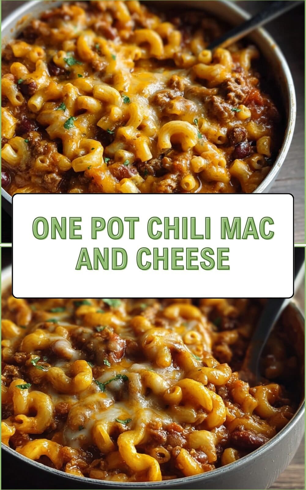 One Pot Chili Mac And Cheese