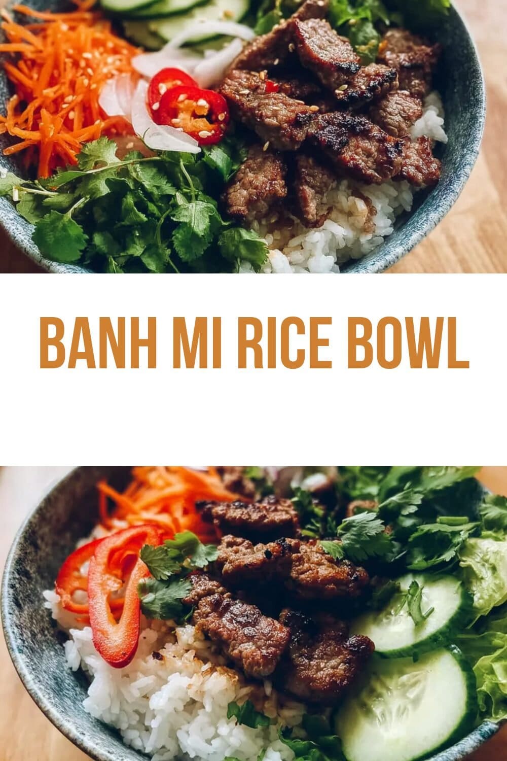 Banh Mi Rice Bowls 25 Minute Vietnamese Sandwich Flavors In A Quick Bowl 4 Banh Mi Rice Bowl