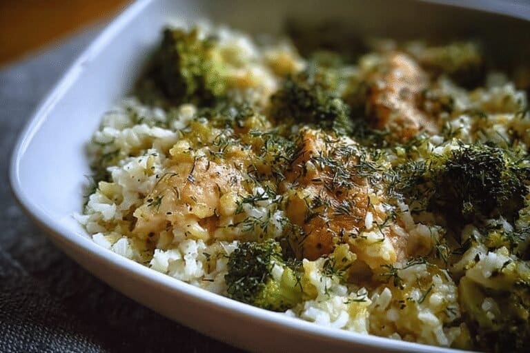 Broccoli Cauliflower Rice Chicken Casserole Creamy Cheddar Skillet Dinner 8 Broccoli Cauliflower Rice Chicken Casserole 2.Png