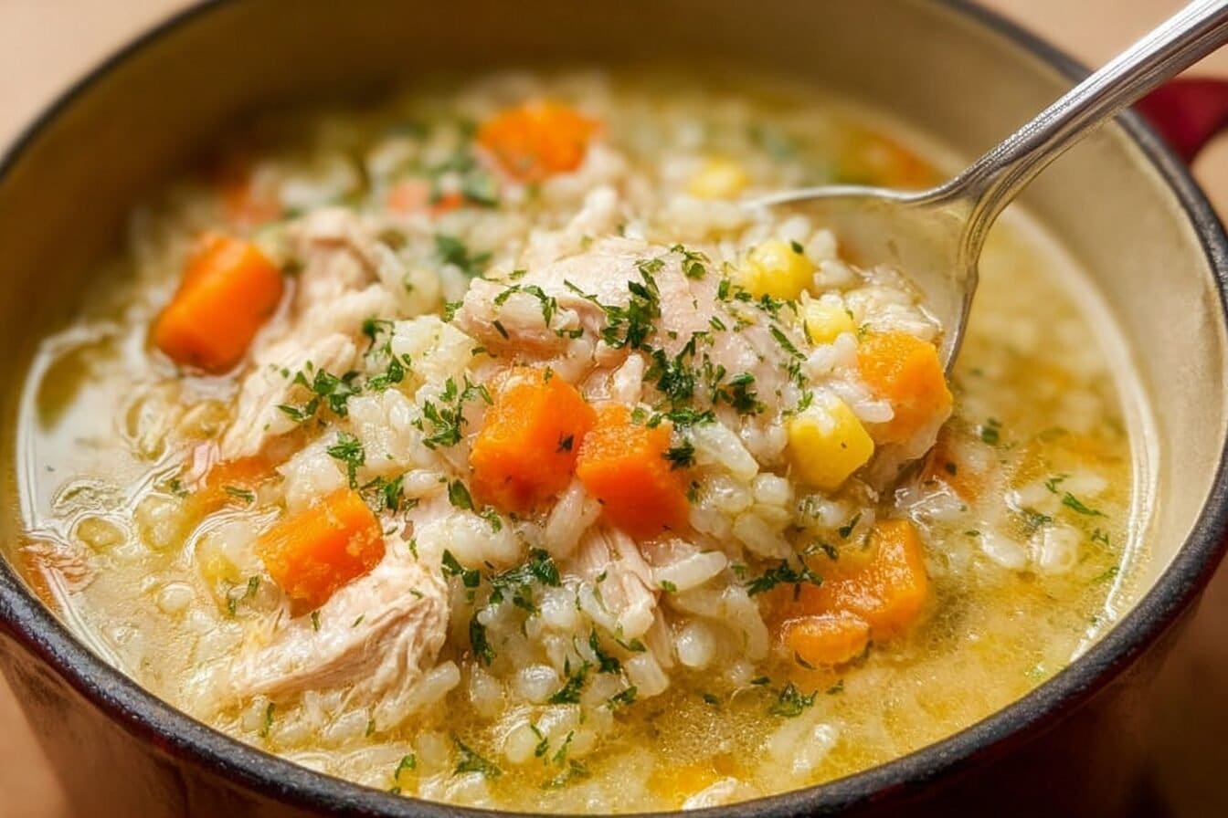 Easy Chicken And Rice Soup Recipe For Comfort And Flavor 6 Chicken And Rice Soup