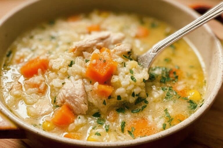 Easy Chicken And Rice Soup Recipe For Comfort And Flavor 8 Chicken And Rice Soup 50.Png