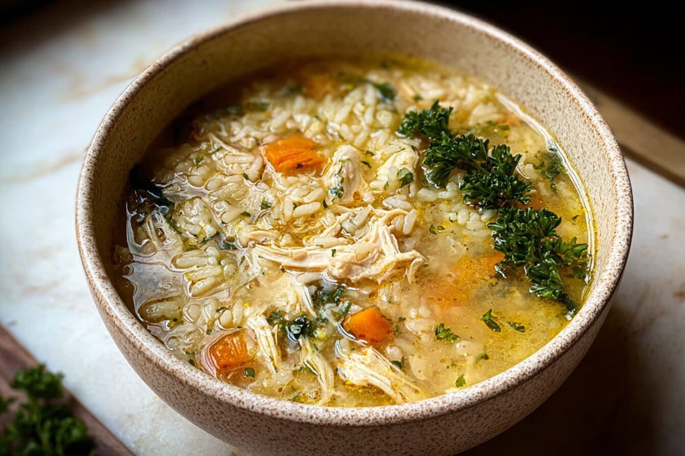 Chicken And Rice Soup Recipe For Comforting And Hearty Meals 6 Chicken Rice Soup