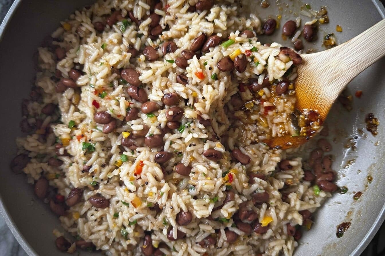Jamaican Rice And Peas Recipe With Authentic Flavors And Easy Steps 6 Jamaican Rice And Peas