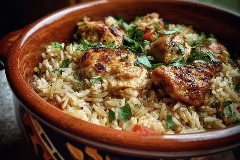 One Pot Chicken And Rice Recipe For Quick Weeknight Meals With Tender, Seasoned Chicken 8 One Pot Chicken And Rice 92.Png