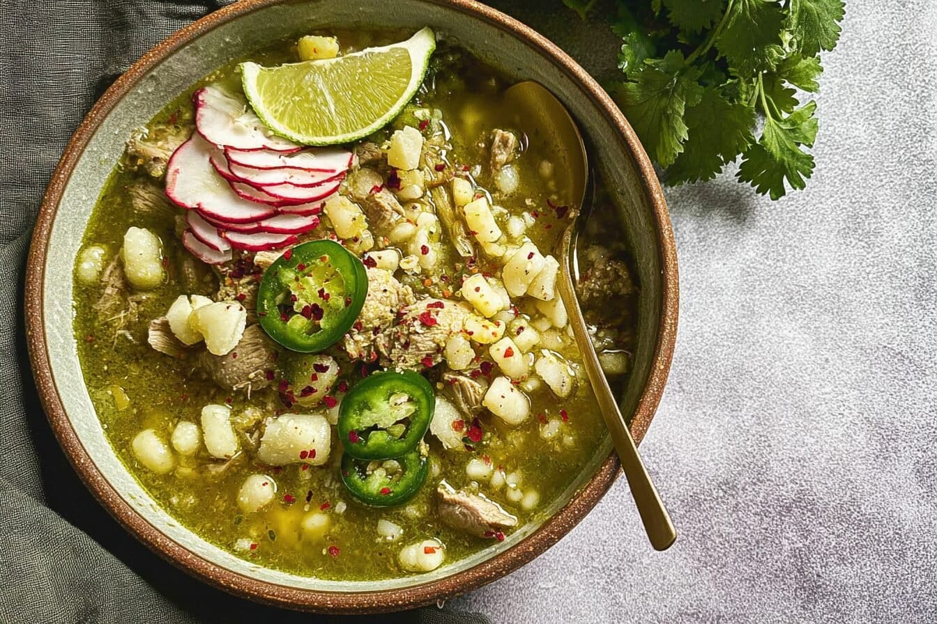 Pozole Verde Recipe With Traditional Mexican Flavors And Fresh Ingredients 6 Pozole Verde