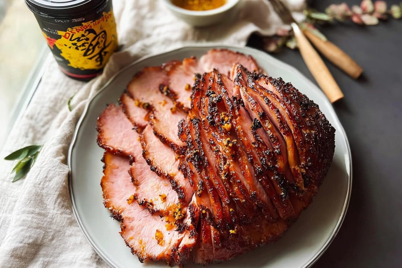 Crock Pot Ham With Brown Sugar Glaze For Tender Flavor 6 Slow Cooker Ham