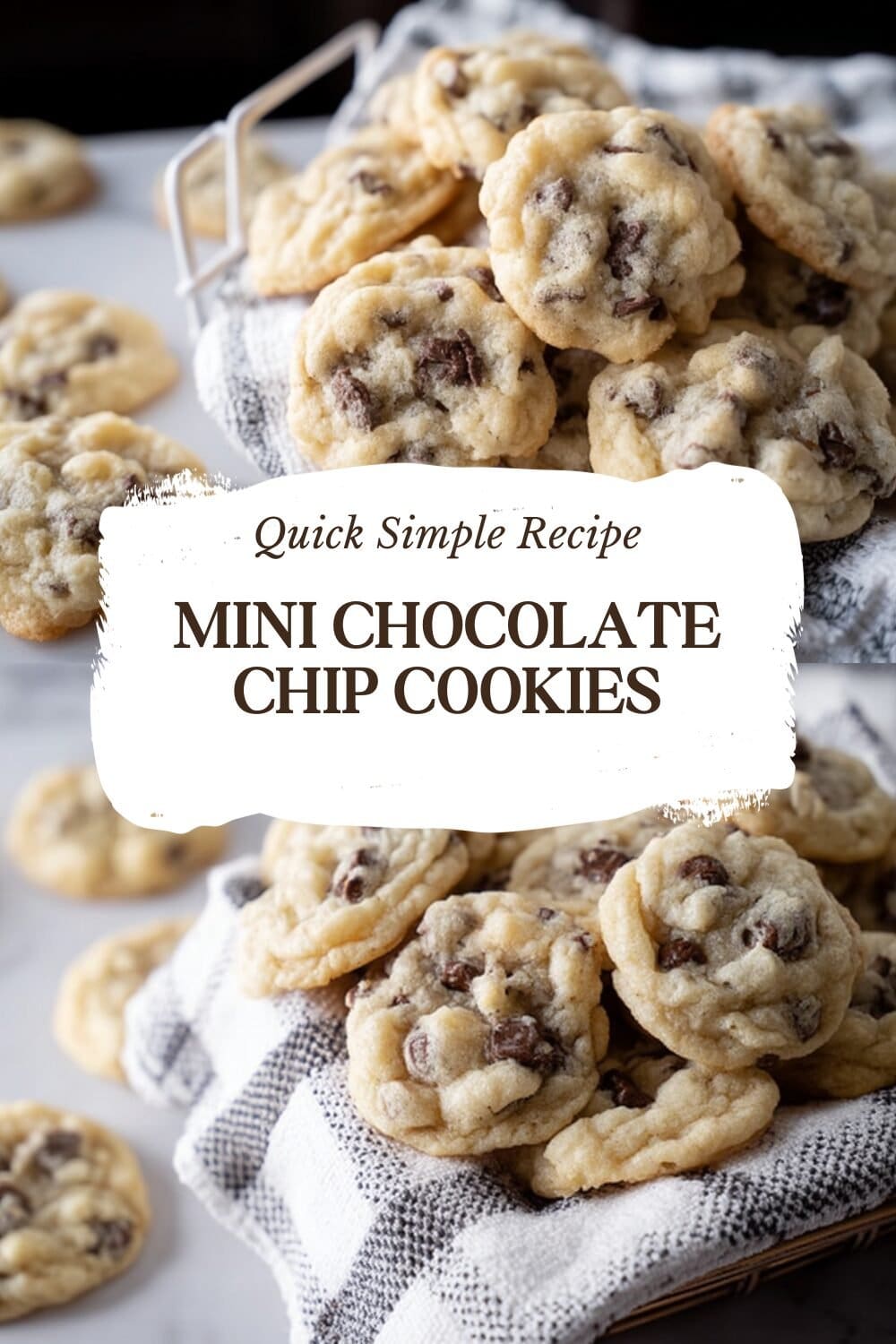 Mini Chocolate Chip Cookies