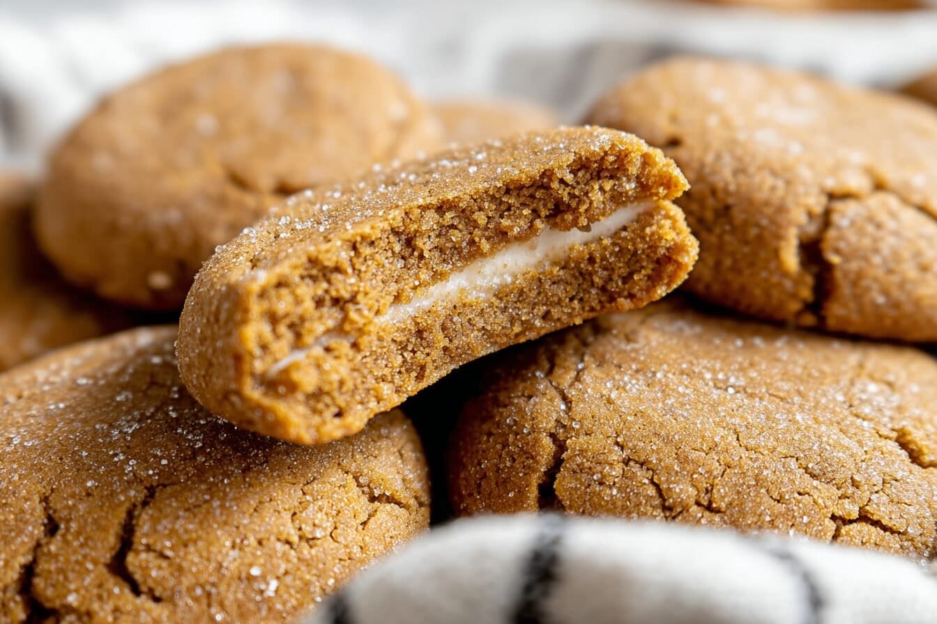 Mini Gingerbread Cheesecake Cookies 60.Png