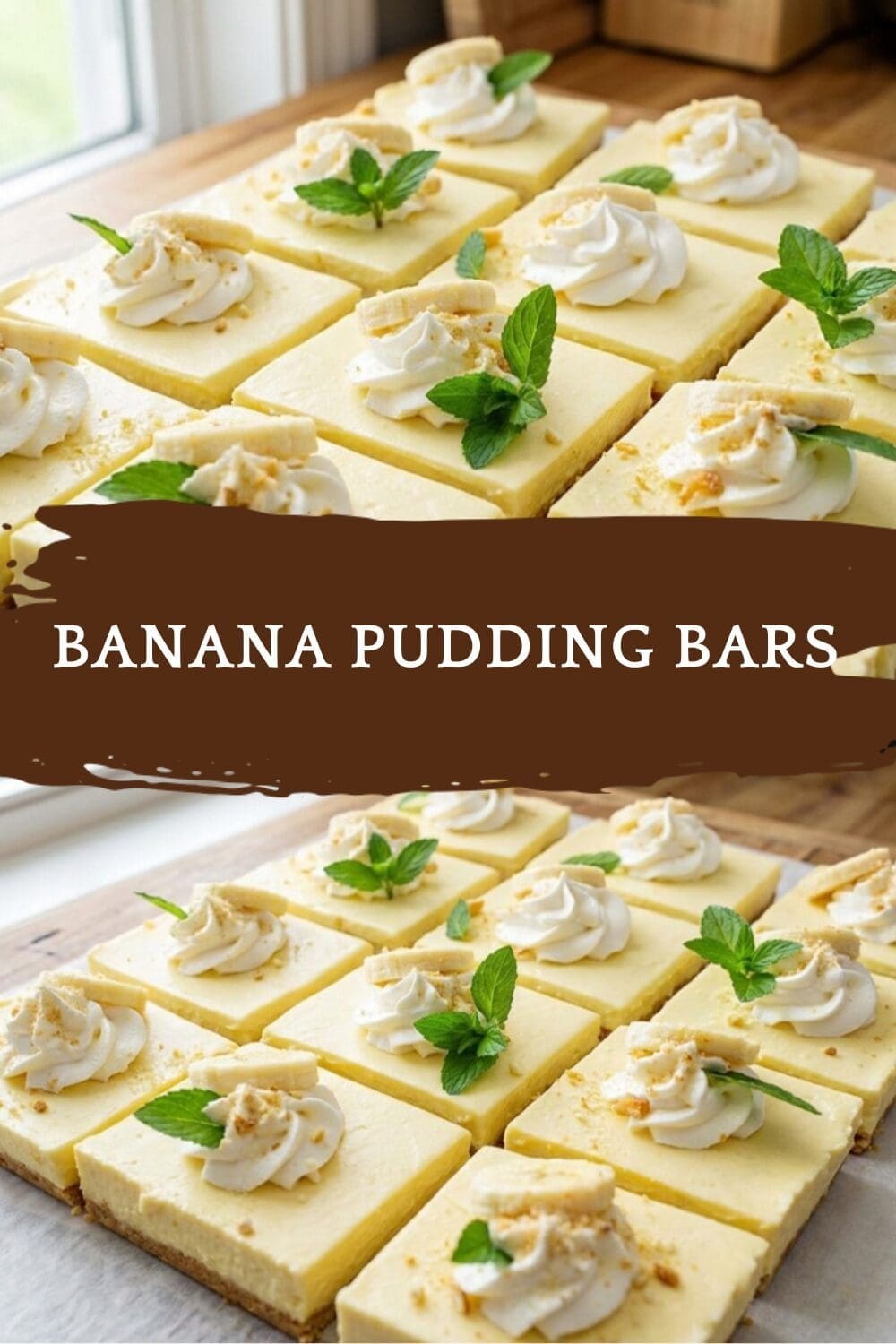Banana Pudding Bars
