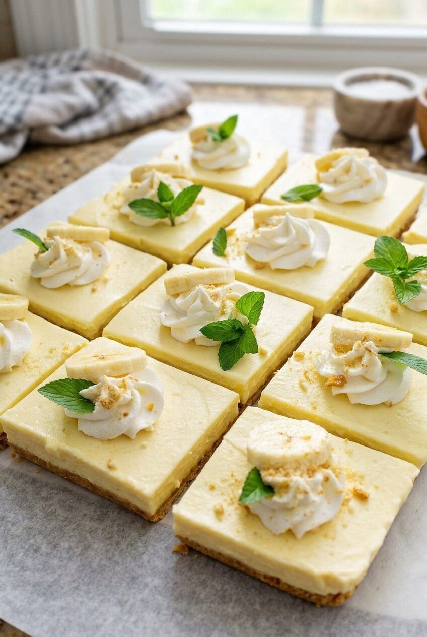 Banana Pudding Bars