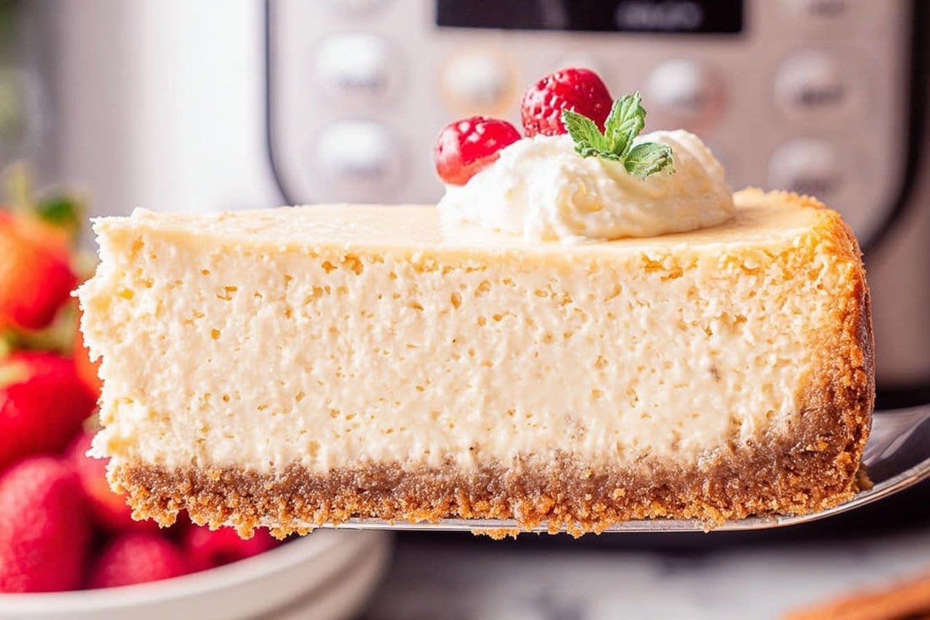 Instant Pot Cheesecake Recipe