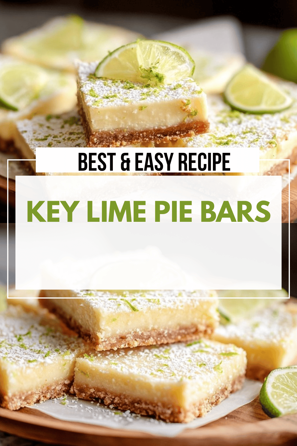 Key Lime Pie Bars