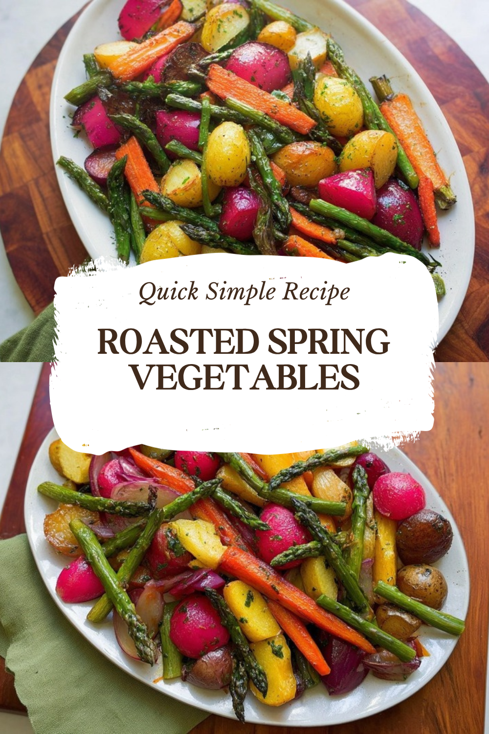 Roasted Spring Vegetables