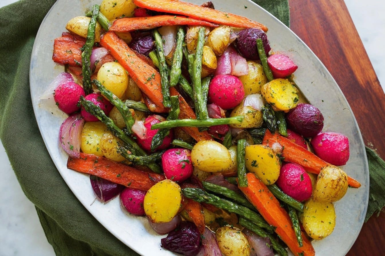 Spring Roasted Vegetables Recipe 6 Roasted Spring Vegetables