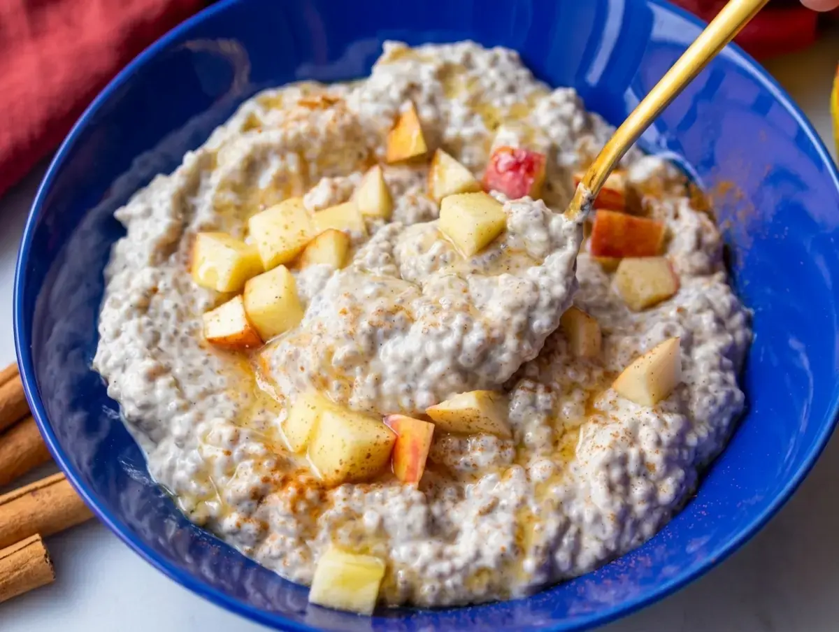 2 Apple Chia Pudding Recipes, Step 4: Stir, Top, And Serve