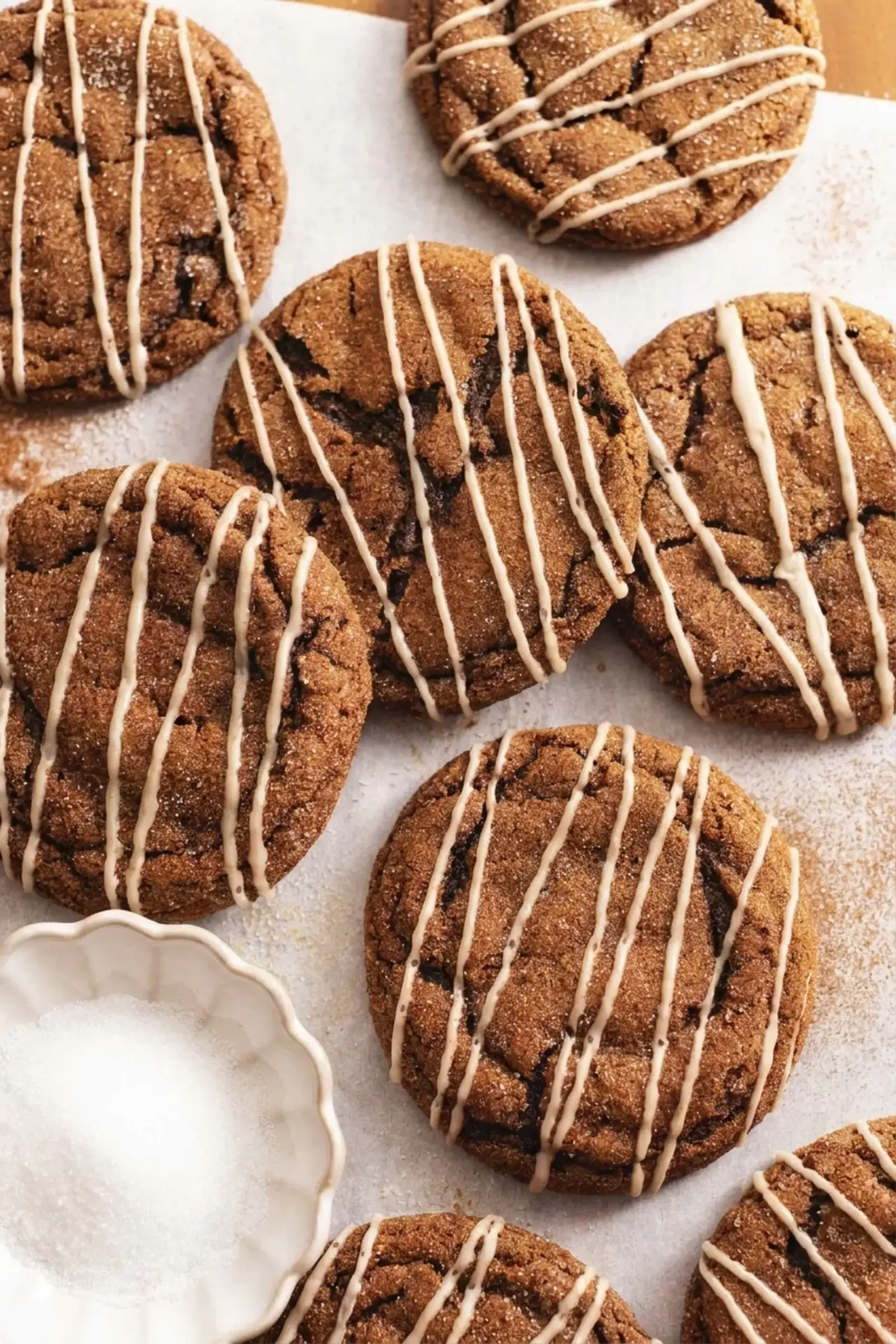 Gingerbread Latte Cookies, Freezing