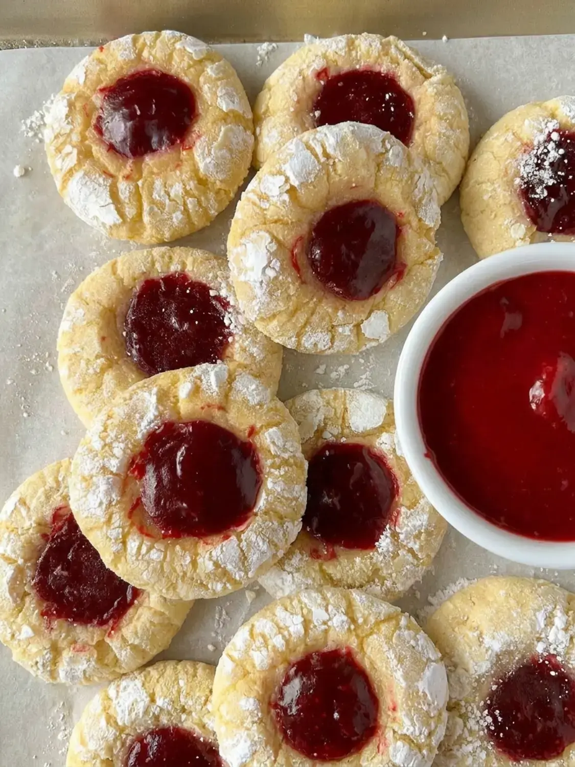 Lemon Cookies With Raspberry Curd, Ingredients For These Lemon Cookies With Raspberry Curd
