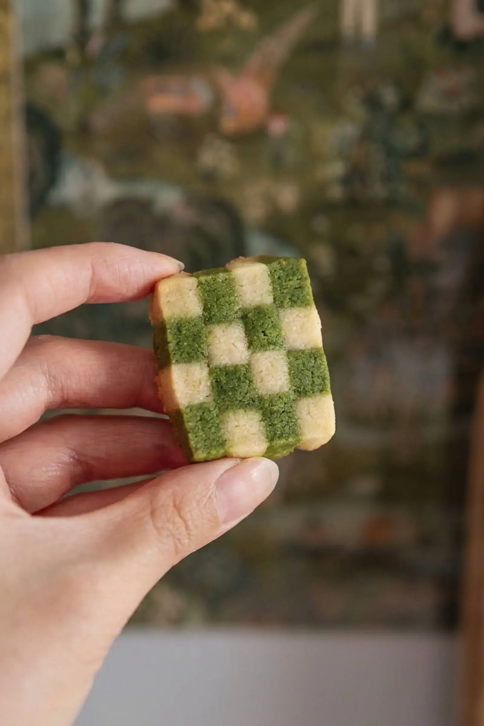 Matcha Checkerboard Cookies, Ingredient Notes