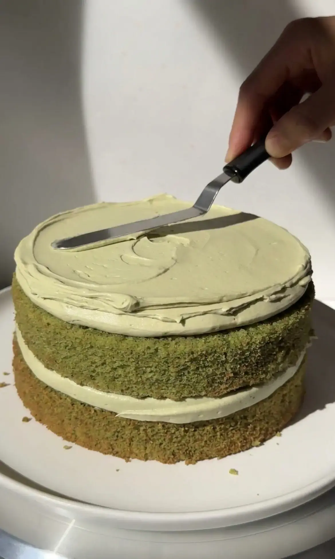 Pistachio Raspberry Cake, How To Make Pistachio Raspberry Cake